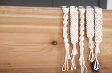 Load image into Gallery viewer, Macrame Pacifier Clip - Lilac + Mae